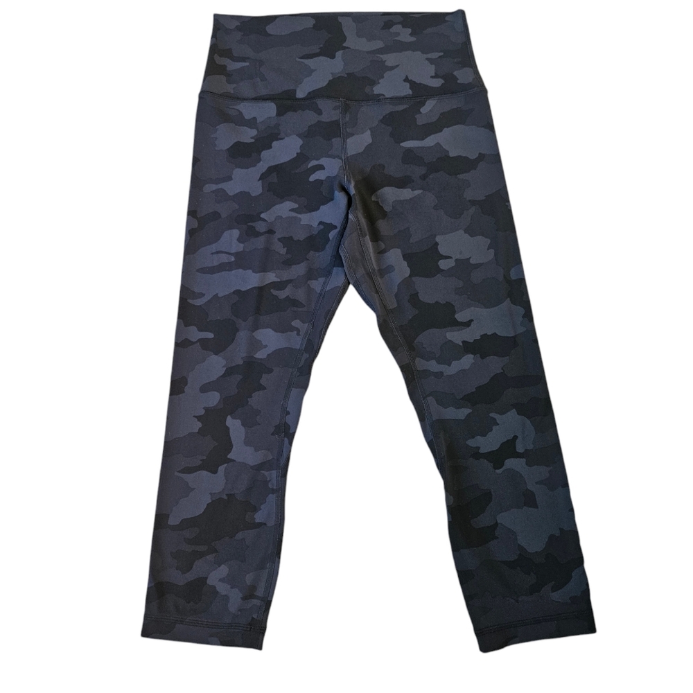 Lululemon Align high-rise crop 21" legging camo print Size 8